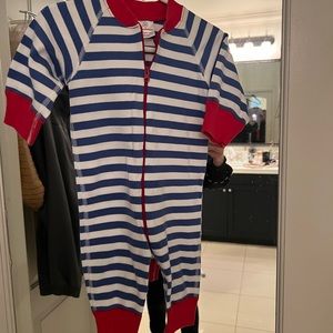 Hanna Andersson Zip up Sleeper Pajamas